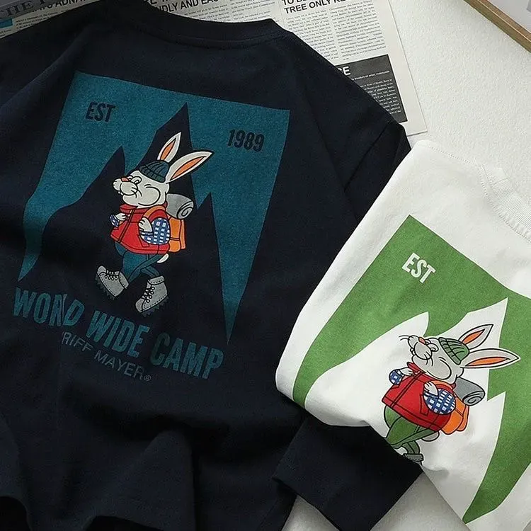 【100-160cm】絶対流行  着やすい カジュアル カートゥーン 可愛い ユニーク 女の子 長袖 Ｔシャツ