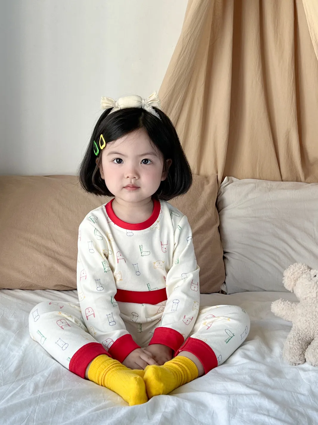 【73-130cm】絶対後悔しない 肌触りがソフト 可愛い カートゥーン 多色選べる  男の子  女の子 パジャマ