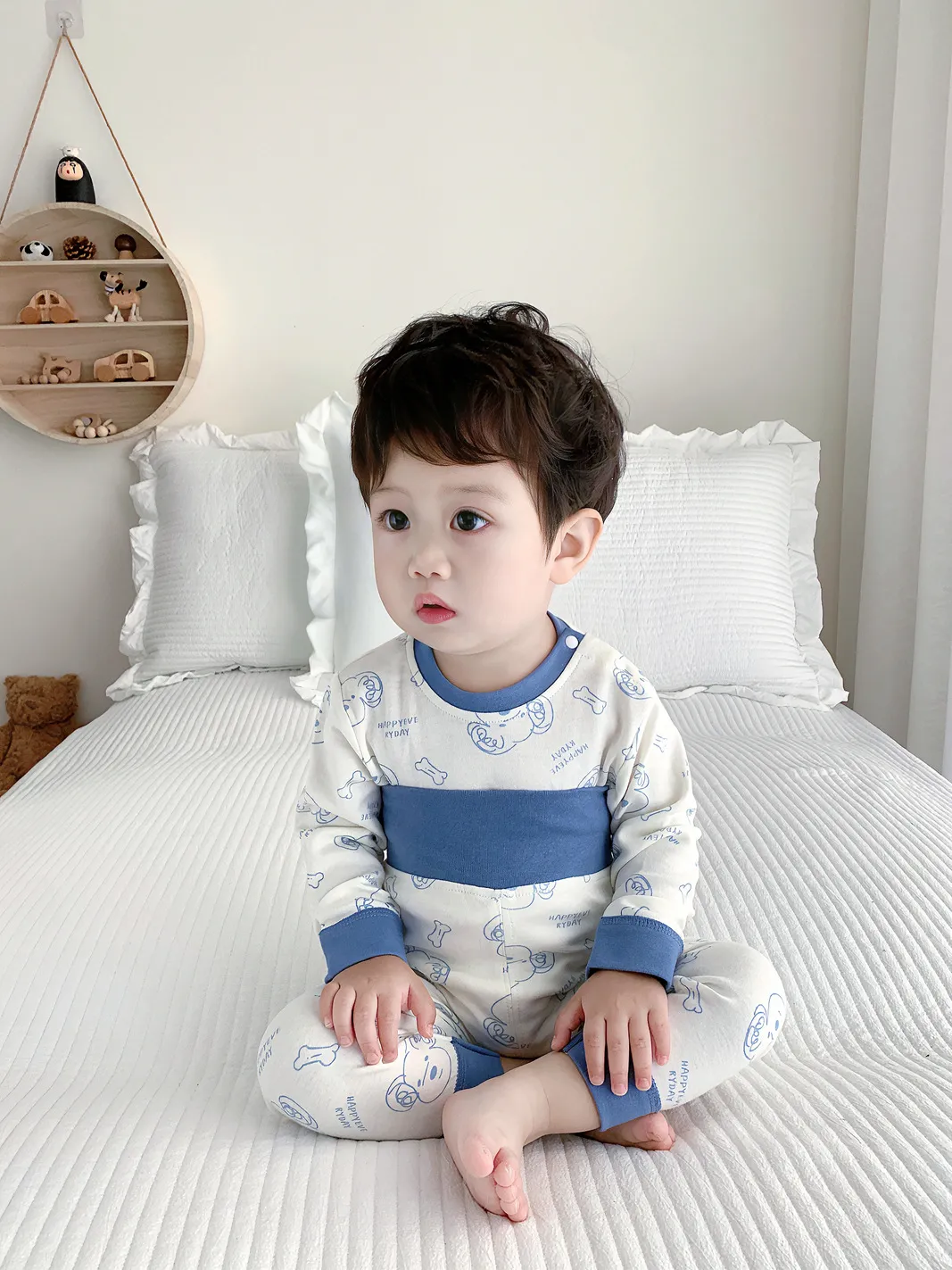 【73-130cm】絶対後悔しない 肌触りがソフト 可愛い カートゥーン 多色選べる  男の子  女の子 パジャマ