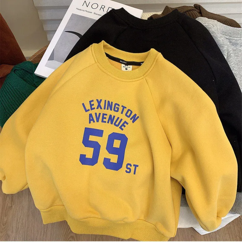 【73-130cm】着回し力抜群  カジュアル  合わせやすい  アルファベット 数学柄  男の子 トレーナー