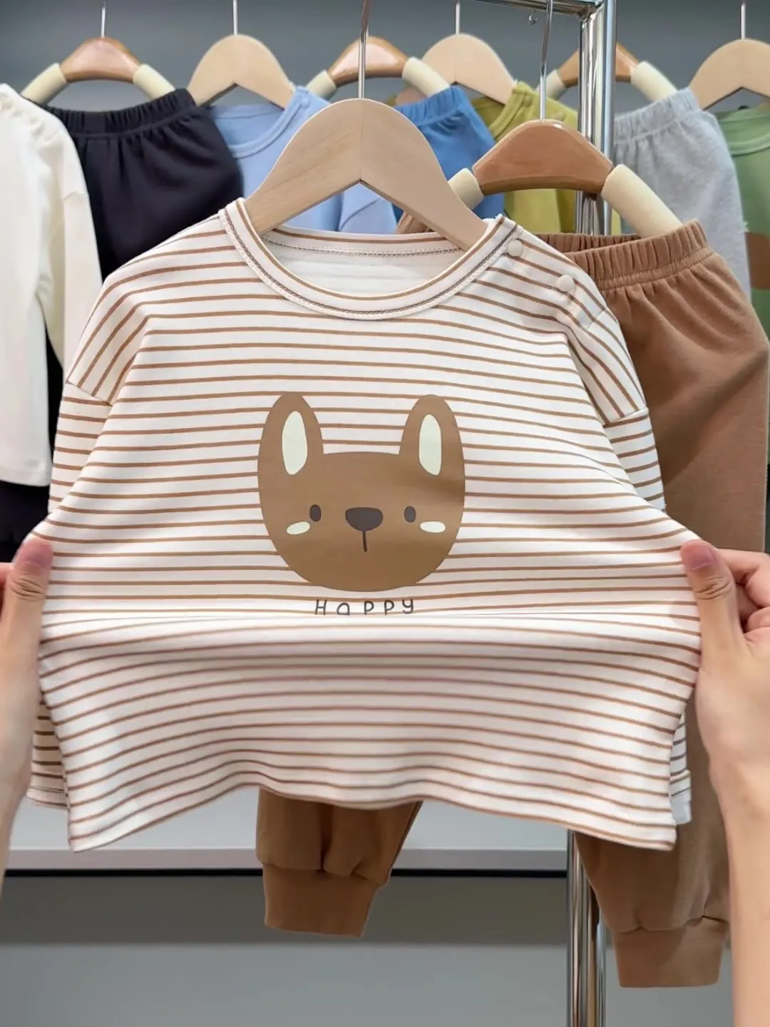 【73-120cm】絶対流行  秋新作  可愛い カートゥーン 肌に優しい 多色選べる  男の子 パジャマ