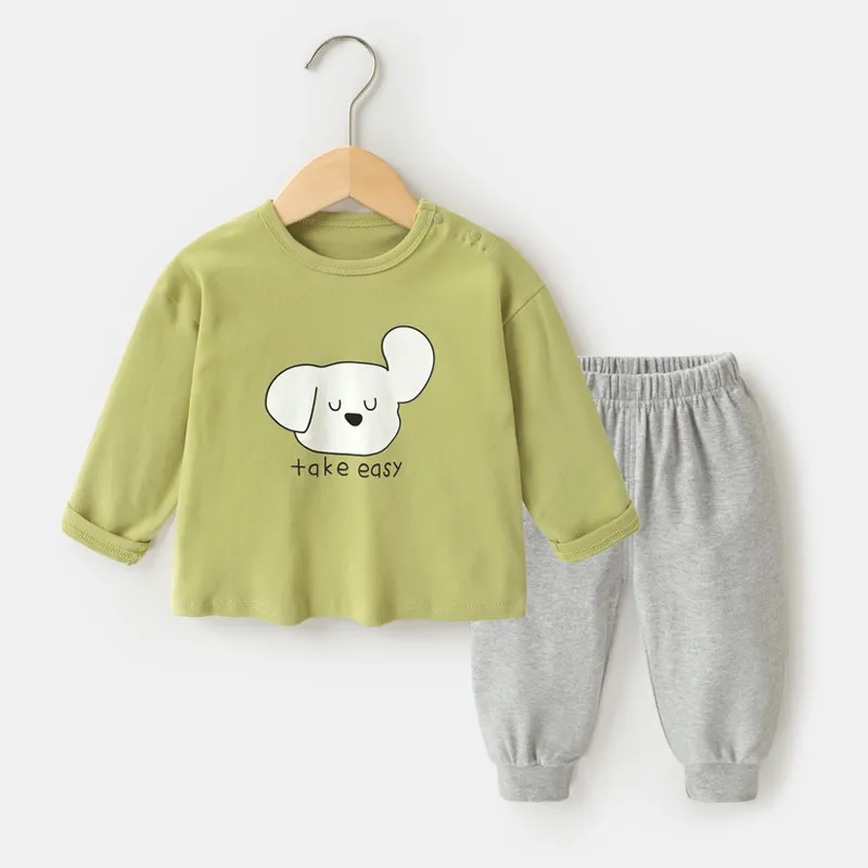 【73-120cm】絶対流行  秋新作  可愛い カートゥーン 肌に優しい 多色選べる  男の子 パジャマ