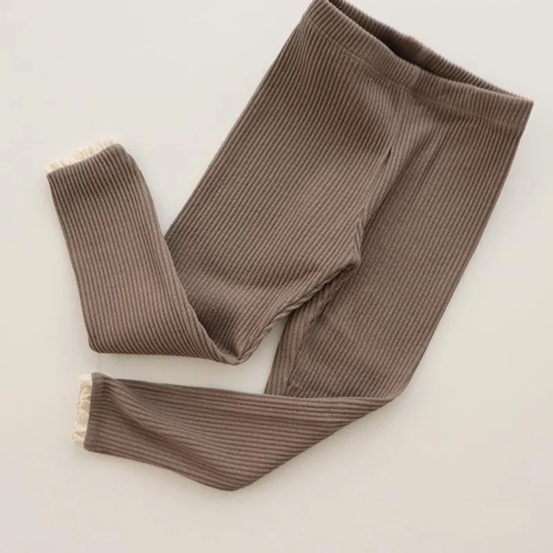 【66-100cm】絶対後悔しない 可愛い  シンプル 合わせやすい  無地 多色選べる ベビー ボトムス レギンス