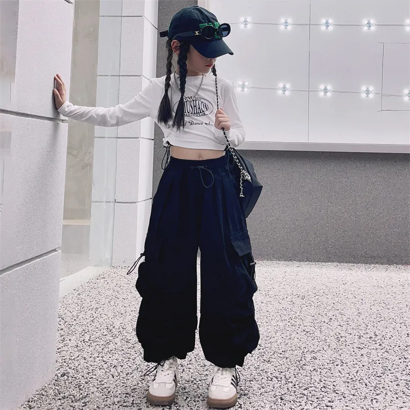 【110-170cm】超ファッション 売れ筋  カジュアル  合わせやすい  おしゃれ   女の子  ボトムス ロングパンツ