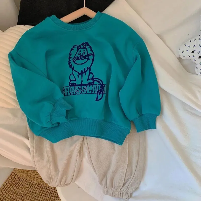 【80-130cm】3色選べる 安心感のある 気質アップ カジュアル ゆったり 秋 子供服 パーカー トップス