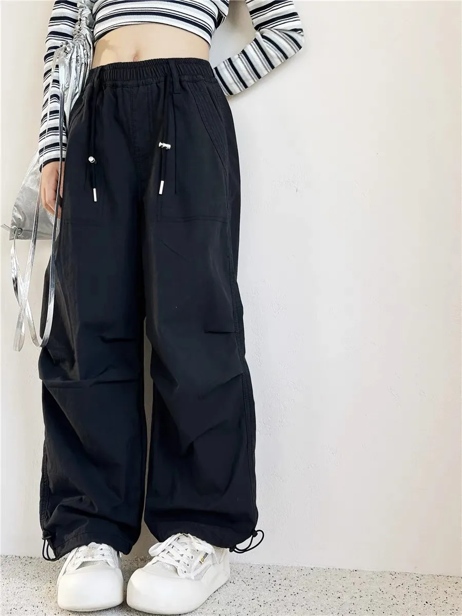 【120-170cm】大注目 シンプル 履きやすい 合わせやすい カジュアル 定番 長ズボン