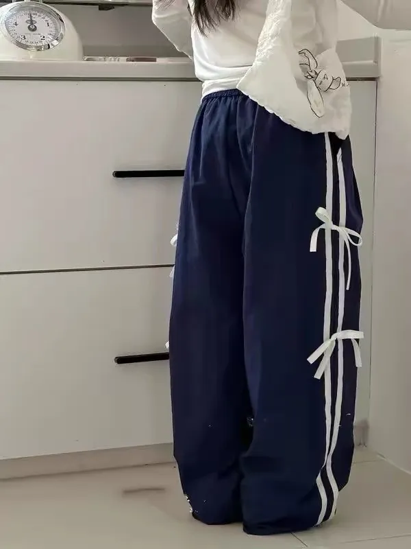 【120-170cm】今季大注目 おしゃれ 女の子 履きやすい カジュアル 合わせやすい ボウタイ 長ズボン