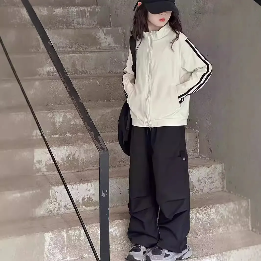 【120-170cm】絶対欲しい！女の子 シンプル 着心地良い 合わせやすい トレンド ジャケット