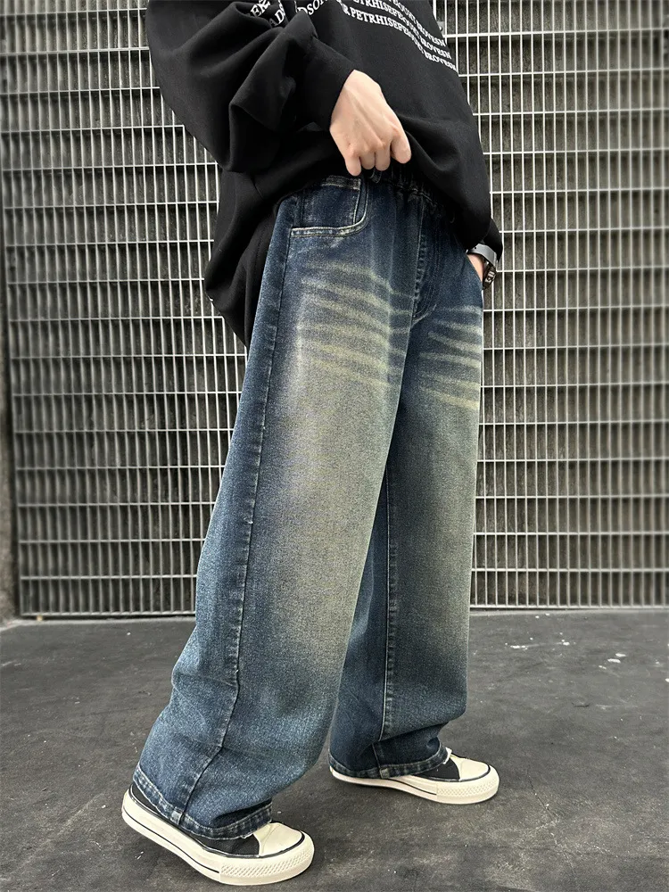 【110-170cm】よく売れる 大人気 カジュアル 履きやすい 男の子 ボトムス デニムパンツ