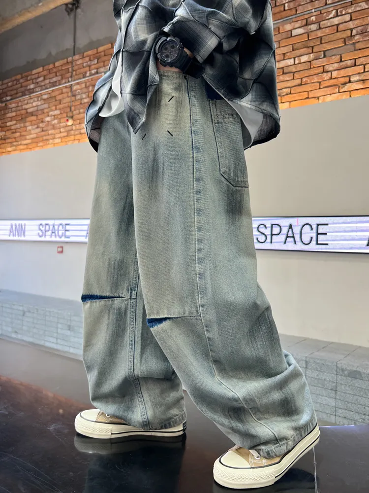 【120-170cm】デザイン満点 大注目 ユニック ファッション クール 男の子 デニム パンツ