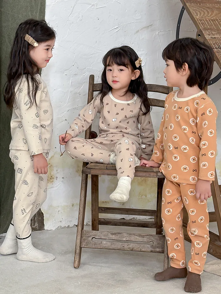 【90-160cm】大人気 肌触り良い 男の子 女の子 着心地良い カートゥーン ルームウェア