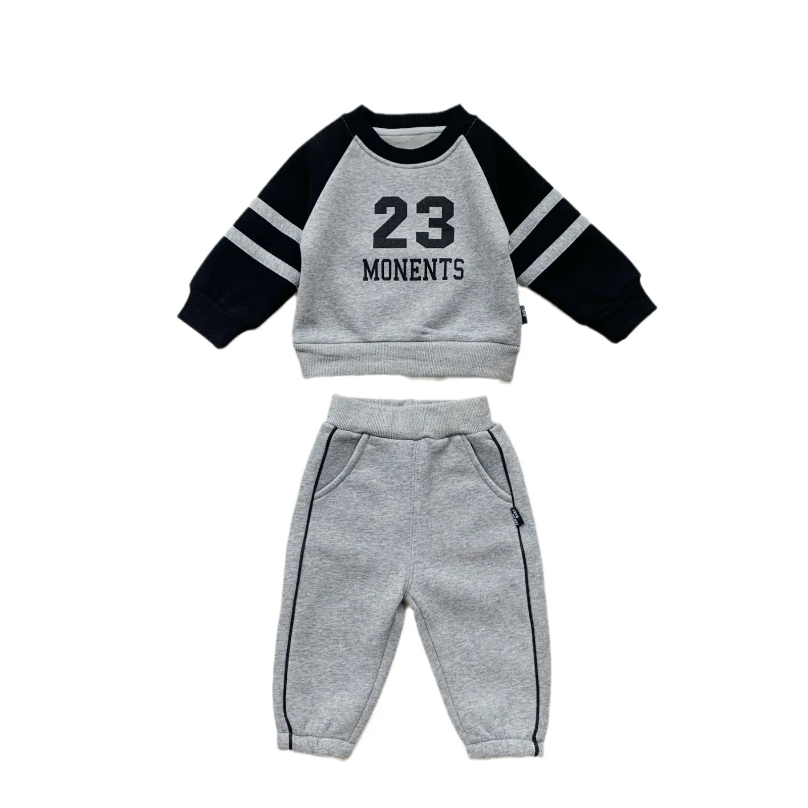 【73-120cm】二点セット カジュアル 可愛い トレンド おしゃれ 男の子 トップス+ボトムス セットアップ