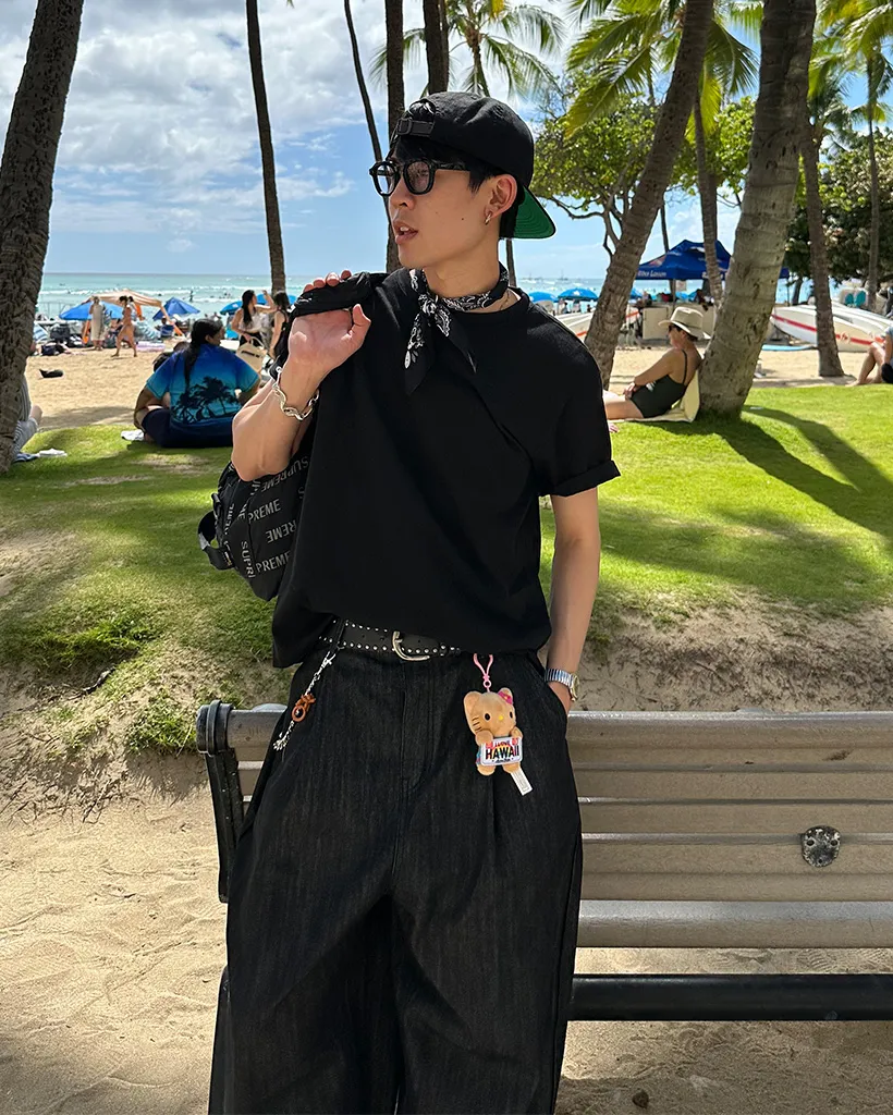 （ユニセックス）ラウンドコット半袖Tシャツ