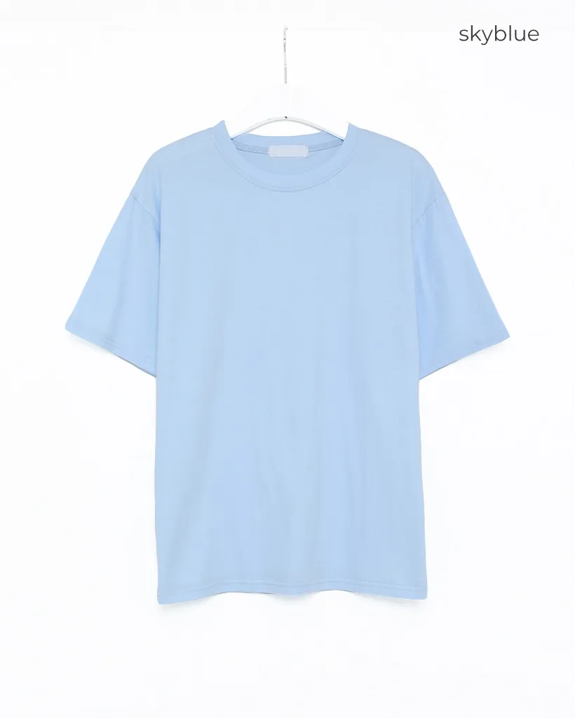 （ユニセックス）ラウンドコット半袖Tシャツ