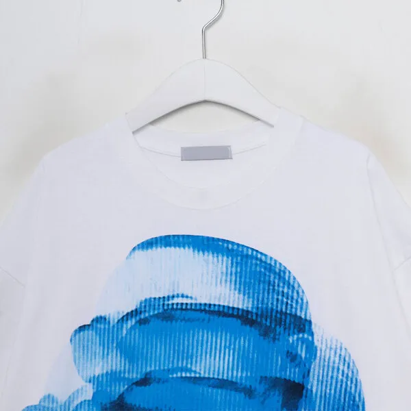 シルエットプリント半袖Tシャツ