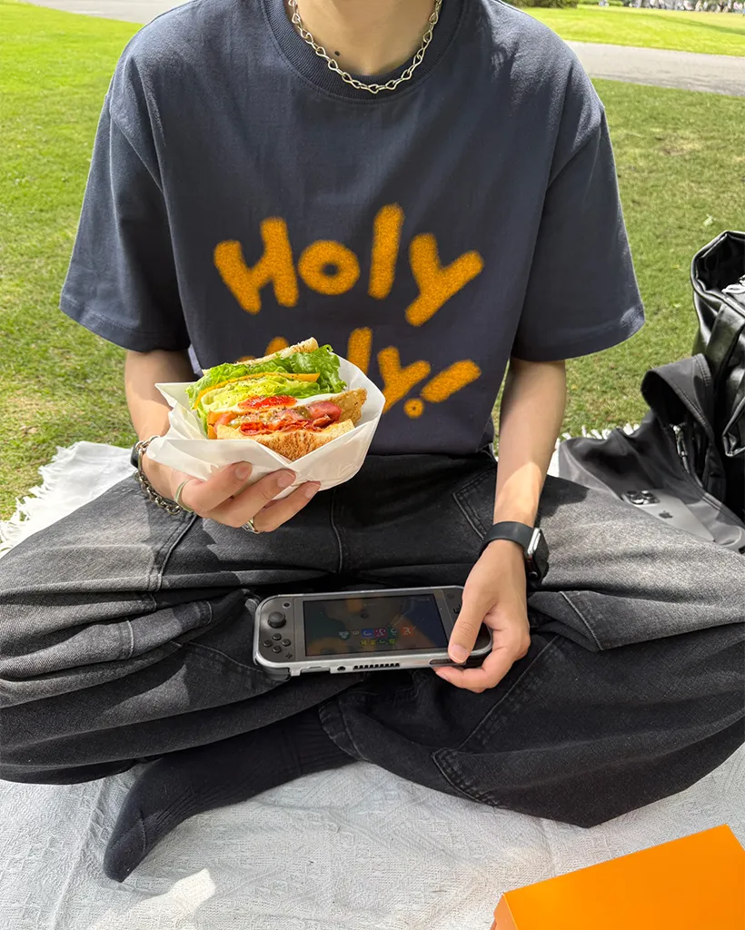 大人気合わせやすいハーフＴシャツ