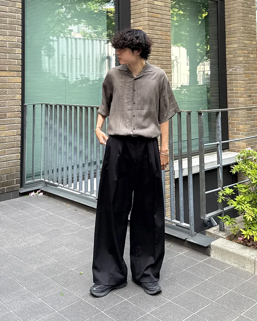 スリータックワイドスラックス