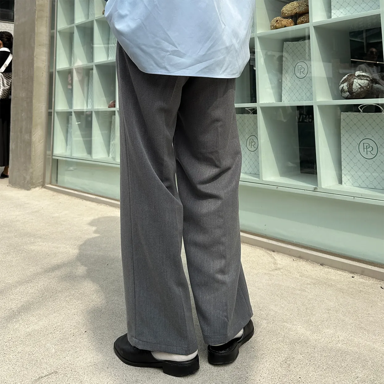 ロニーツータックワイドスラックス