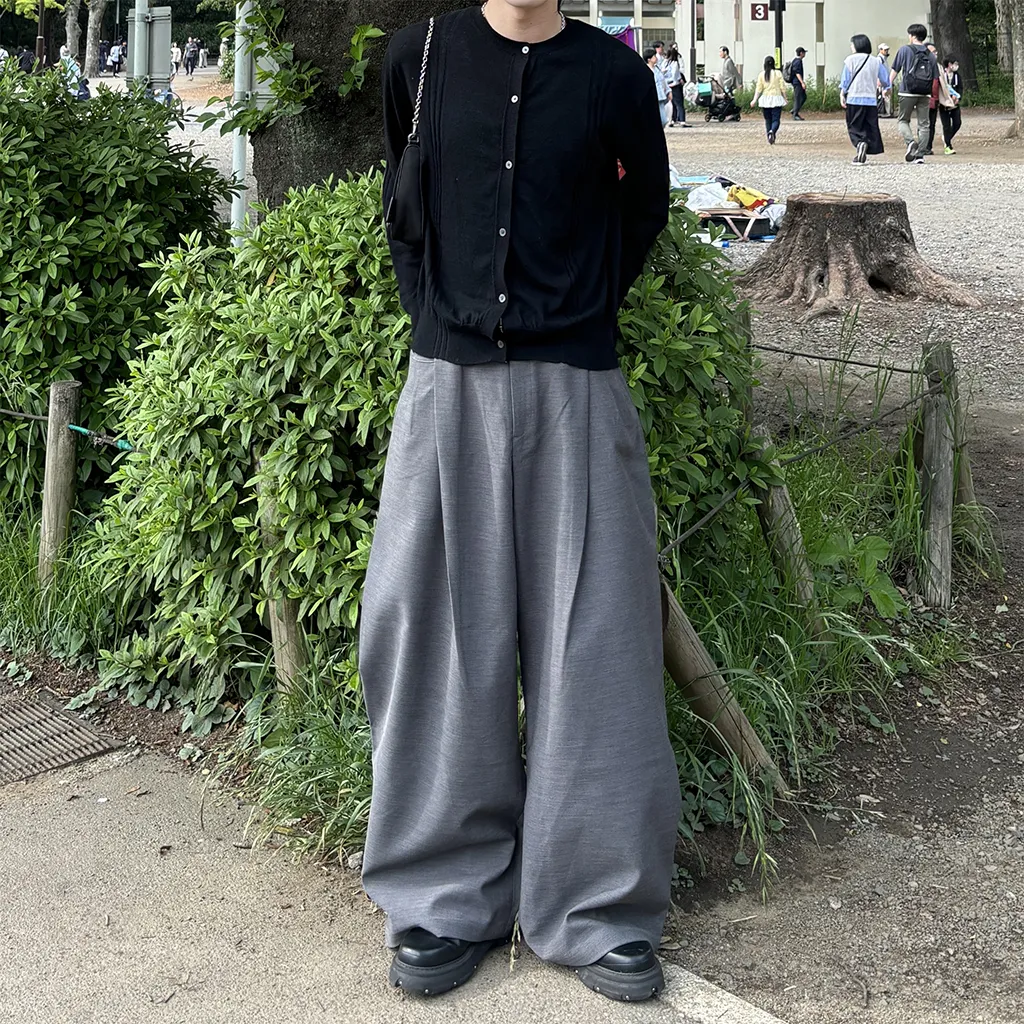 ボリュームワイドスラックス