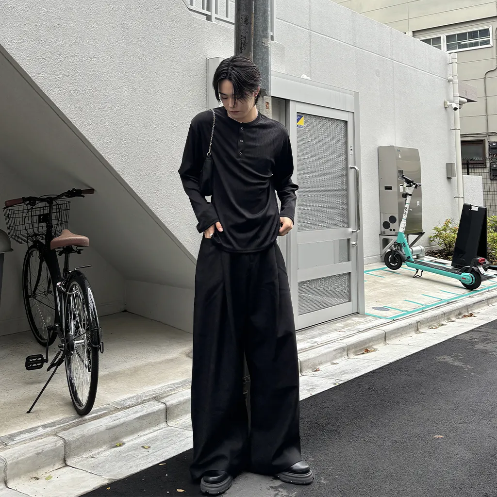 ボリュームワイドスラックス