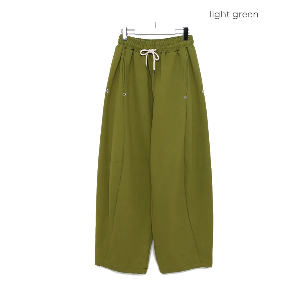 [秋再入荷]サイドポイント2wayスウェットパンツ