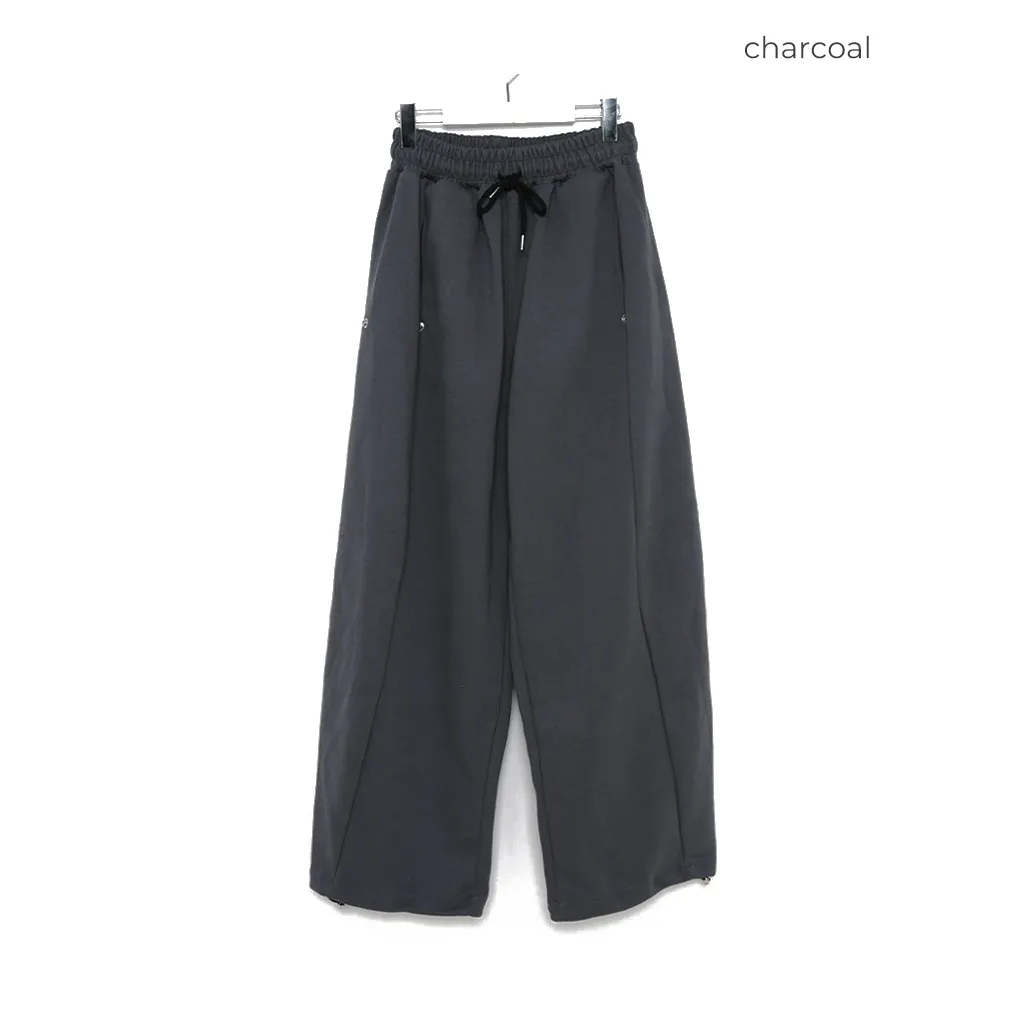 [秋再入荷]サイドポイント2wayスウェットパンツ