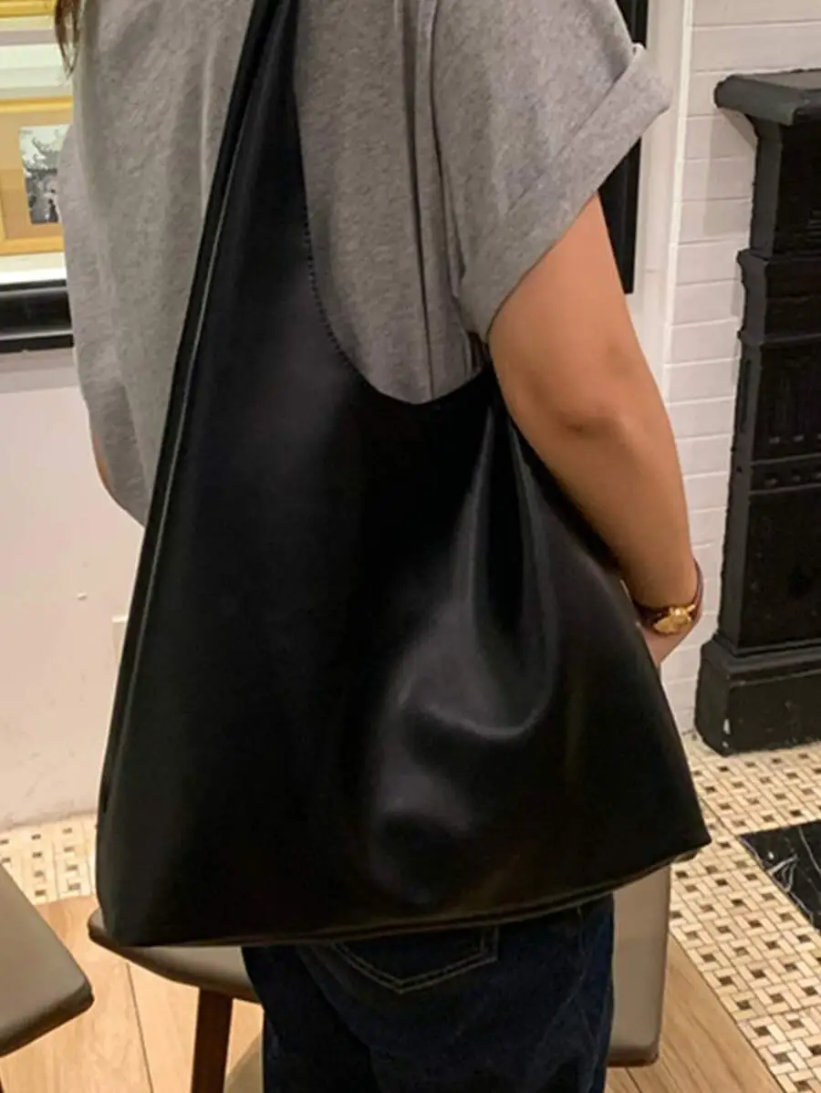 防水 大容量 シンプル  カジュアル スクールバッグ ショルダートートバッグ