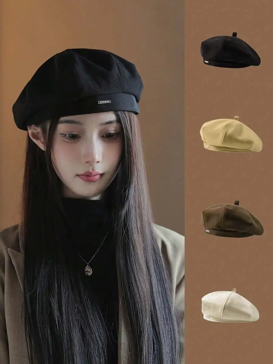 大人気 シンプル 定番 デイリー ベレー帽