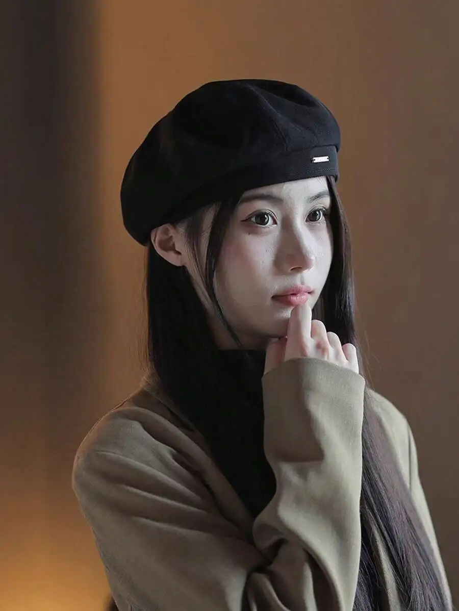 大人気 シンプル 定番 デイリー ベレー帽