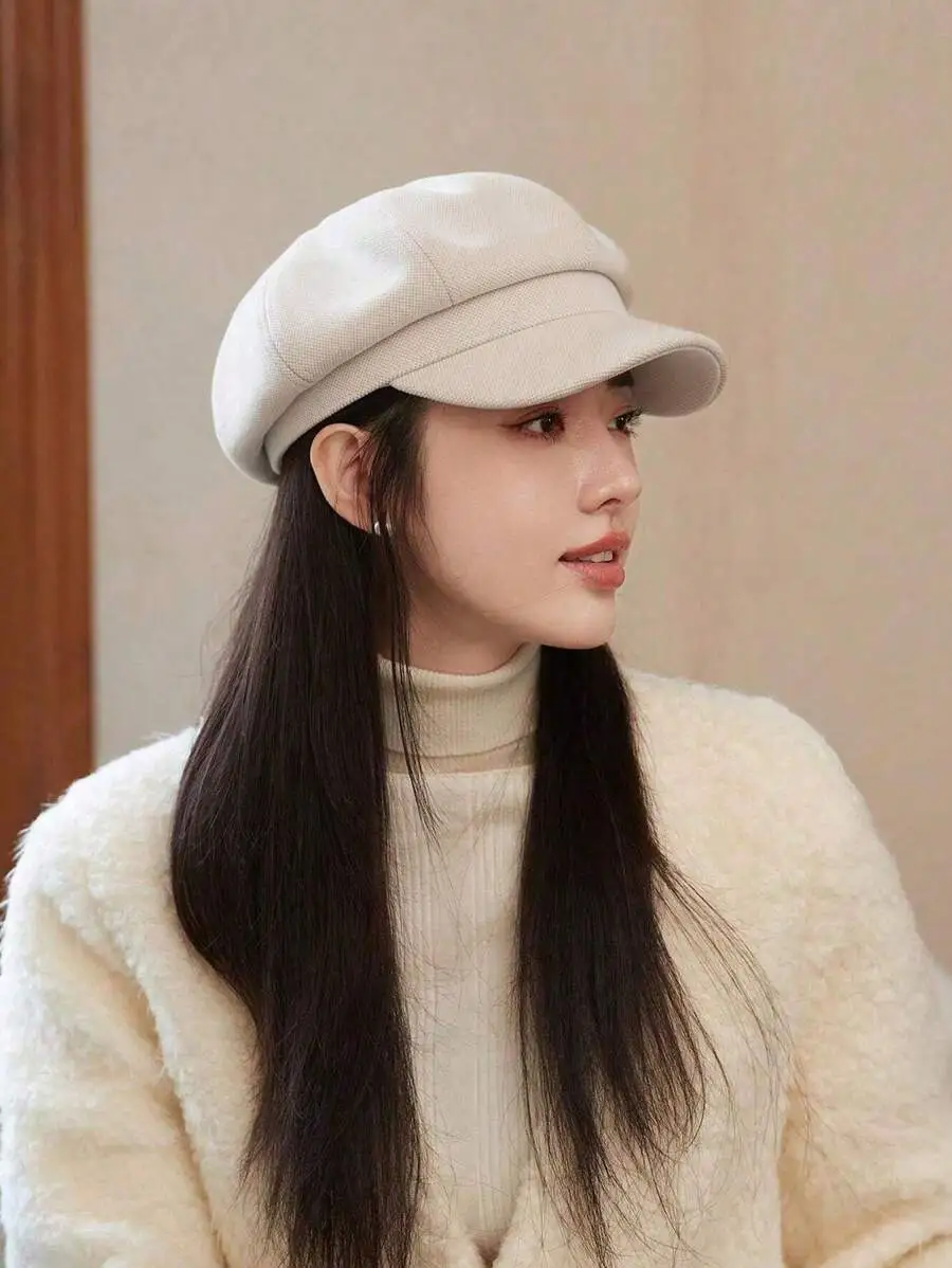 大好評 無地 クラシックカジュアル快適 ベレー帽