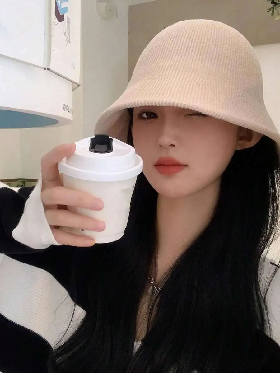 コーデュロイ シンプル カジュアル バケットハット