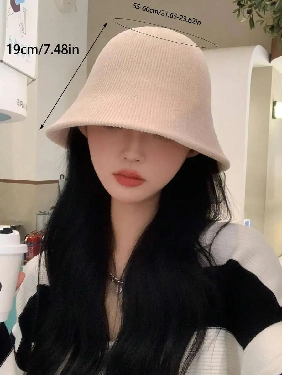 コーデュロイ シンプル カジュアル バケットハット