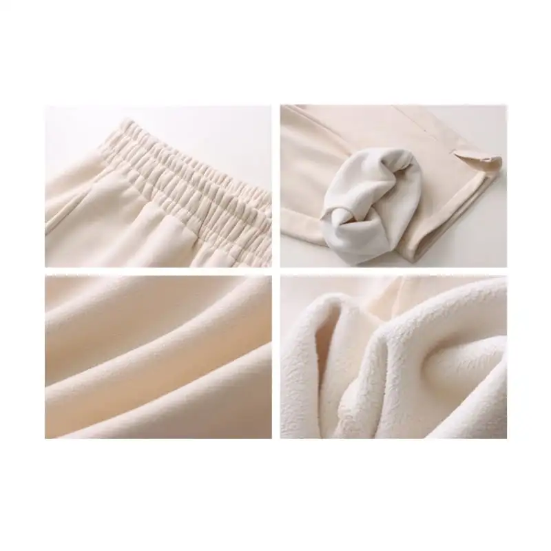 ボトムス フリースパンツ カジュアル 裏起毛 ベージュ ブラック