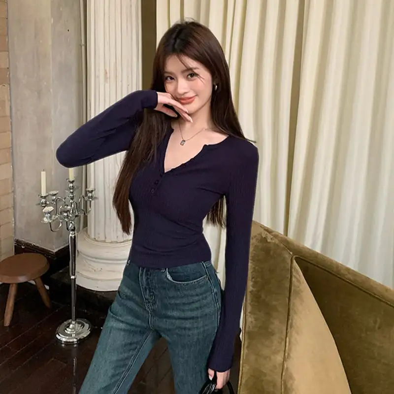 ボトムス 開きデニムパンツ ハイウエスト フレア ブルー