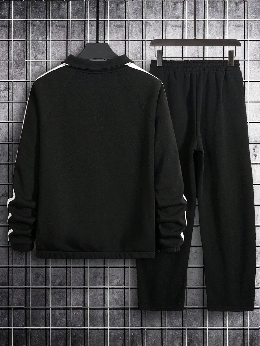 メンズ ジップアップ ジャケット スウェットパンツ セット