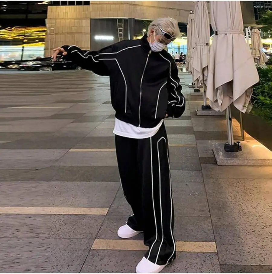 ジップアップ ジャージ 上下セット メンズ セットアップ ファスナースウェット 2点セット