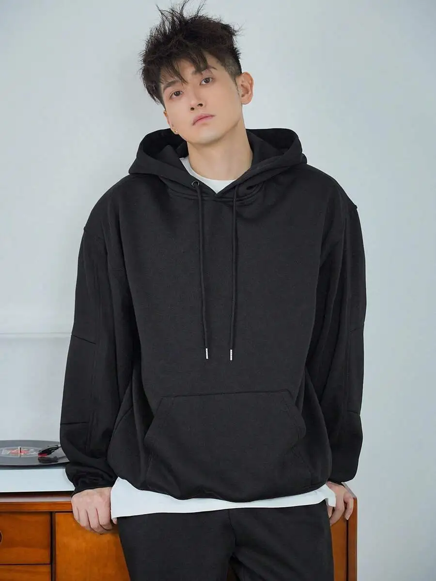 メンズ 無地 パーカー スエットパンツ セット