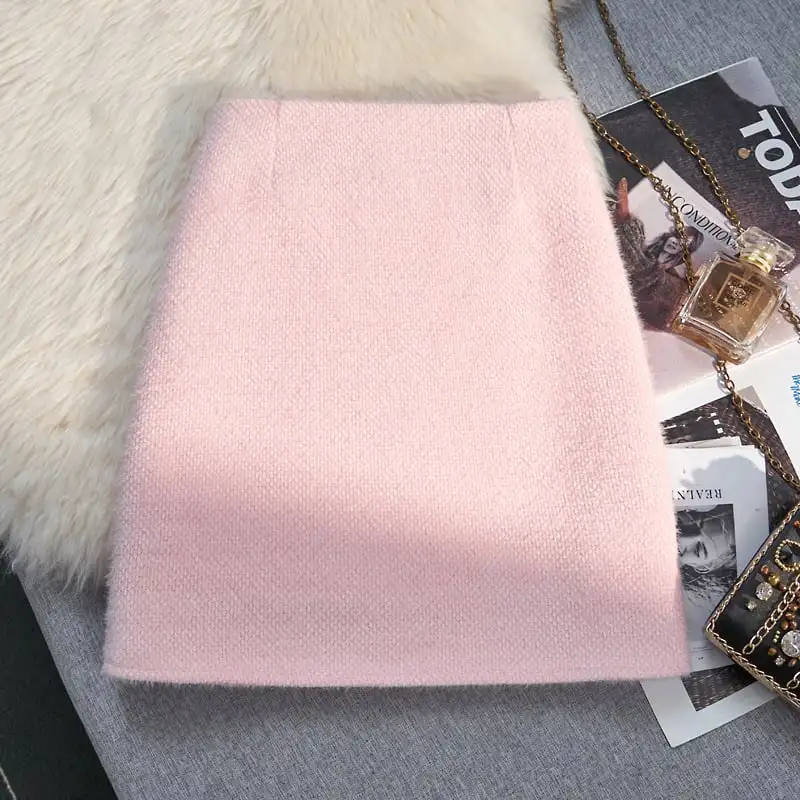 ボトムス スカート 3色展開 ミニスカート ハイウエスト 流行兆し