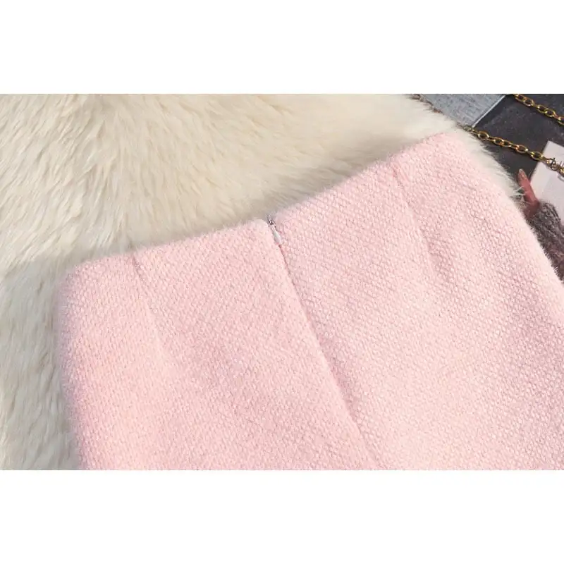 ボトムス スカート 3色展開 ミニスカート ハイウエスト 流行兆し