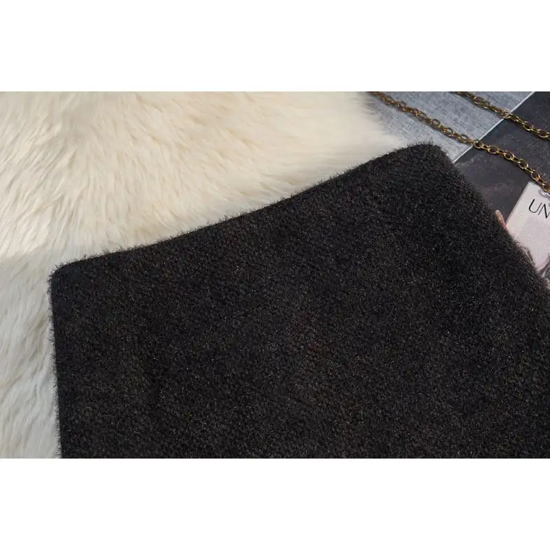 ボトムス スカート 3色展開 ミニスカート ハイウエスト 流行兆し