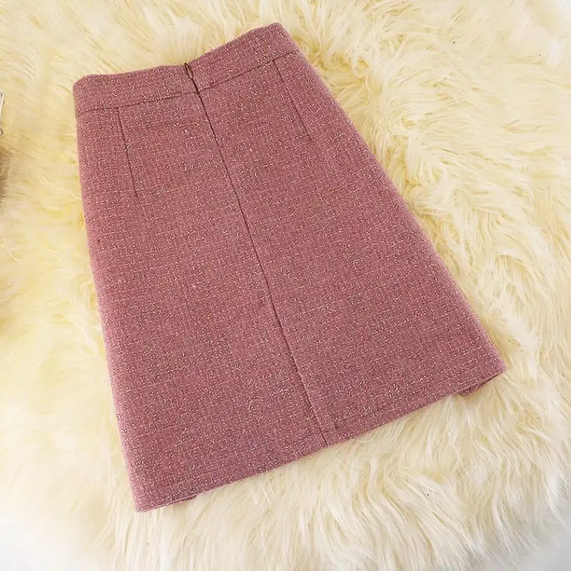 ボトムス スカート 3色展開 ミニスカート ラシャ