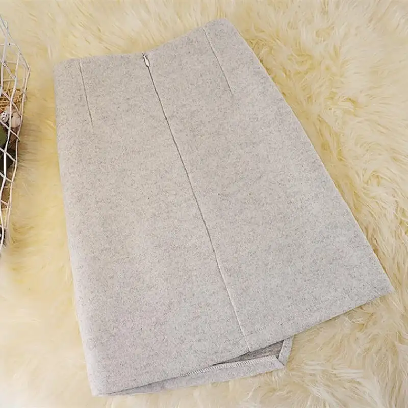 ボトムス スカート 2色展開 ミニスカート ベージュ ブラック