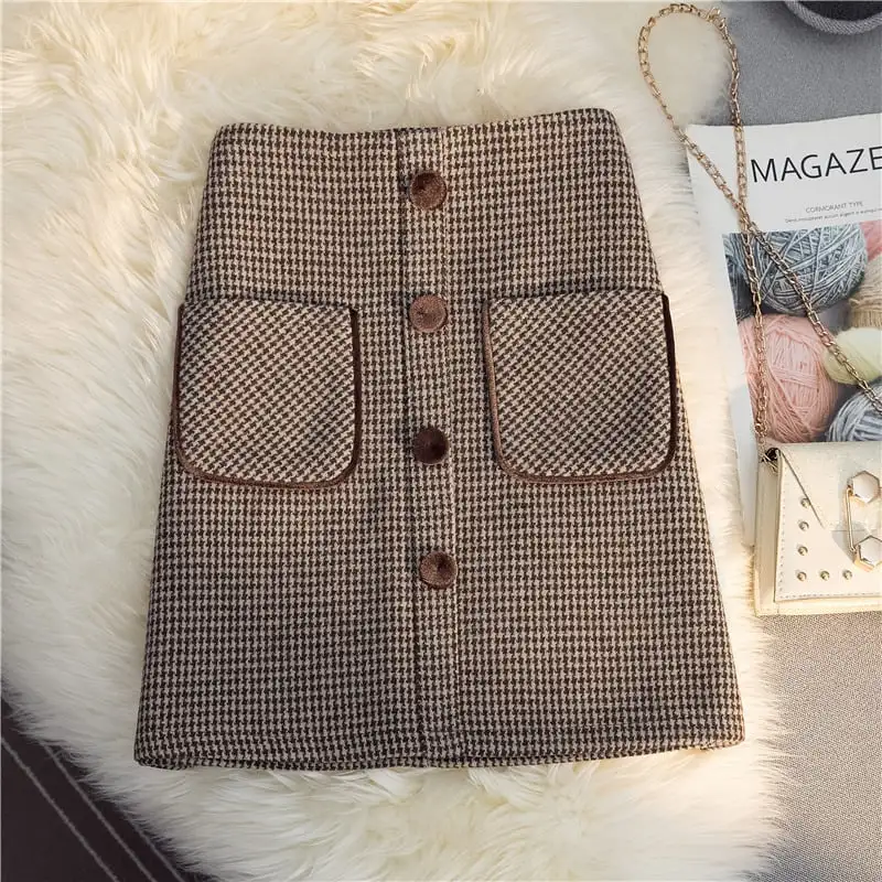 ボトムス スカート 気質満点 ウール エレガント 細見せ 高品質 魅せられる