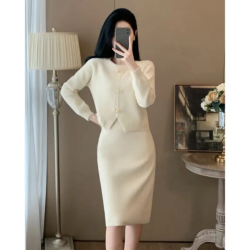 セットアップ トップス+スカート エレガント 着心地良い