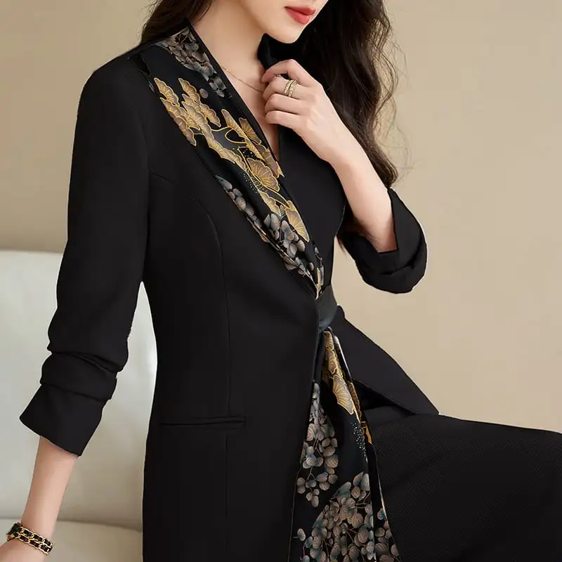 セットアップ ジャケット+スカート 2色展開 フェミニン 通勤