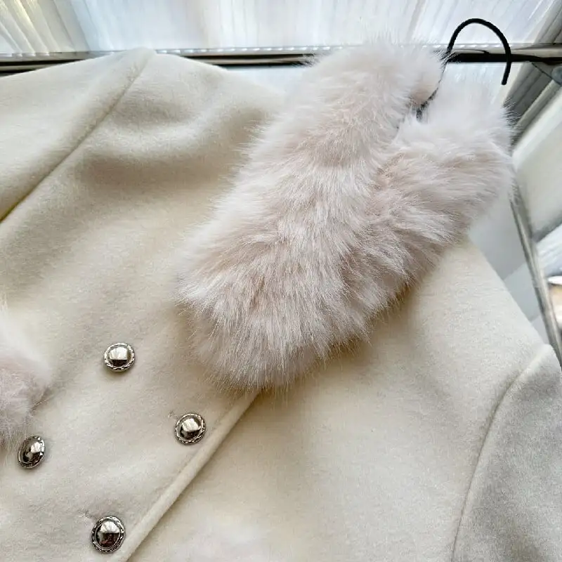 セットアップ ジャケット+スカート スウィート 綿入れ ダブルブレスト