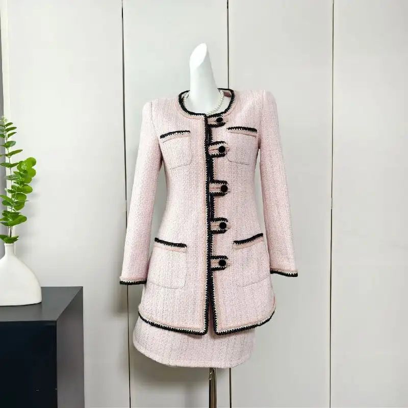 セットアップ トップス+スカート スウィート 長袖 デザイン感