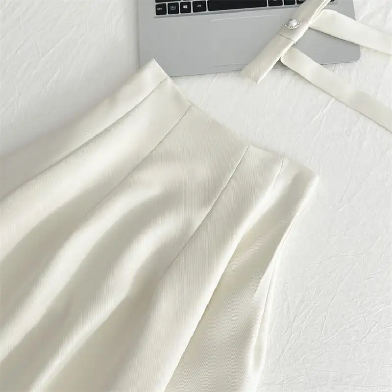 セットアップ ジャケット+スカート 大振裾 長袖 ダブルブレスト 気質アップ