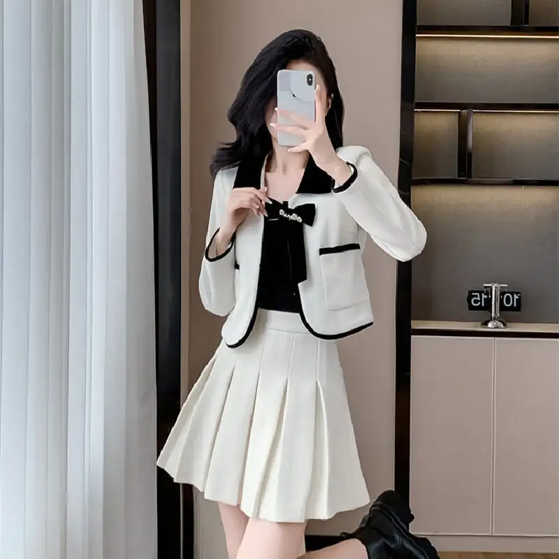 セットアップ ジャケット+スカート 長袖 通勤 ハイウエスト 洗練される