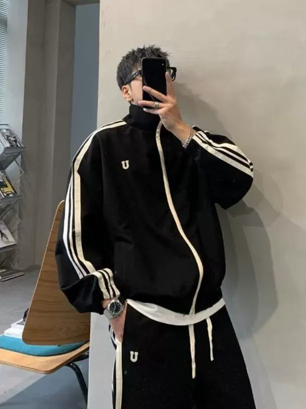 セットアップ トレンド カジュアル ジャケット 長ズボン